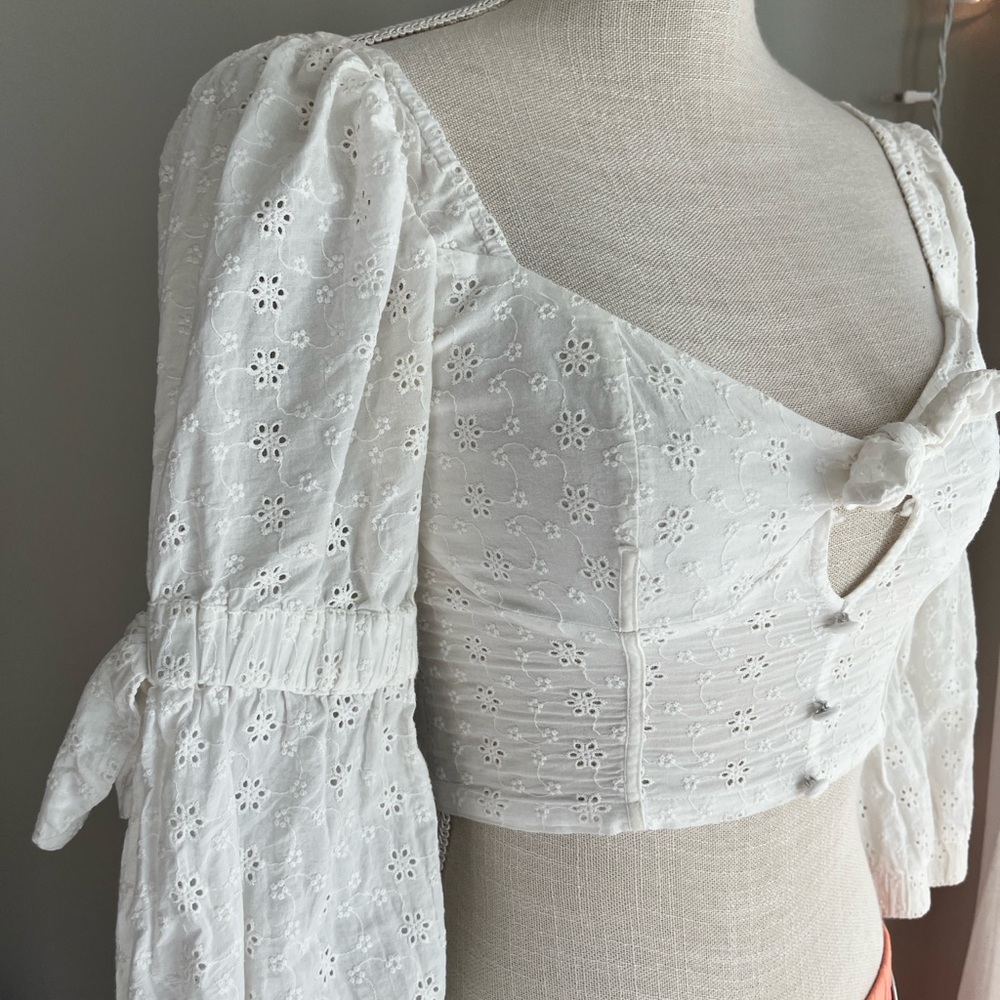 For Love & Lemons milkmaid top ♡ - Picture 3 of 7